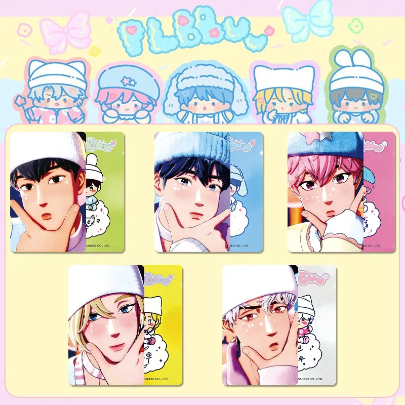 KPOP PLAYE Virtual Boy Band "PLBBUU", álbum periférico de colección Personal, tarjeta de bonificación, tarjeta aleatoria, foto, periférico de estrella Bambi