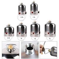 Stainless Steel Gas Bottle Inflatable Empty Refillable Gas Canister for for Gas Burner