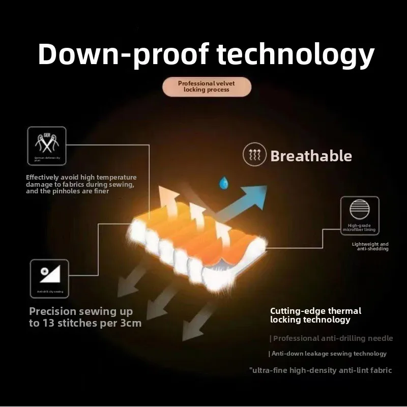 High-end down jacket men's light and short middle-aged business men's baseball collar jacket dad jacket tide