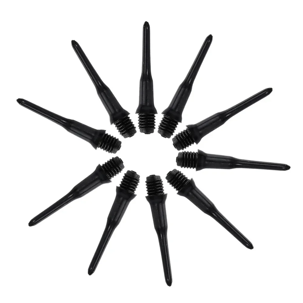 200PCS Universal Soft Tip Dart Points Wear-Resistant High Precision Plastic Needles Electronic Dart Board Replacement Darts