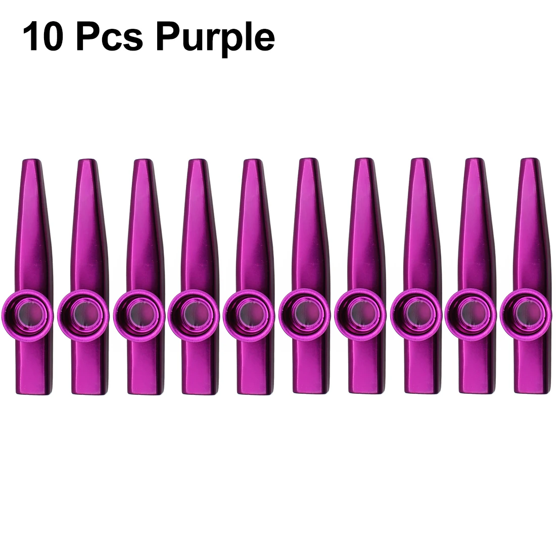 10/20 Stuks Kazoo Metalen Kleurrijke Kazoos Orff Muziekinstrumenten Fluiten Membraan Mond Kazoos Gitaar Mate Lichtgewicht Kazoo
