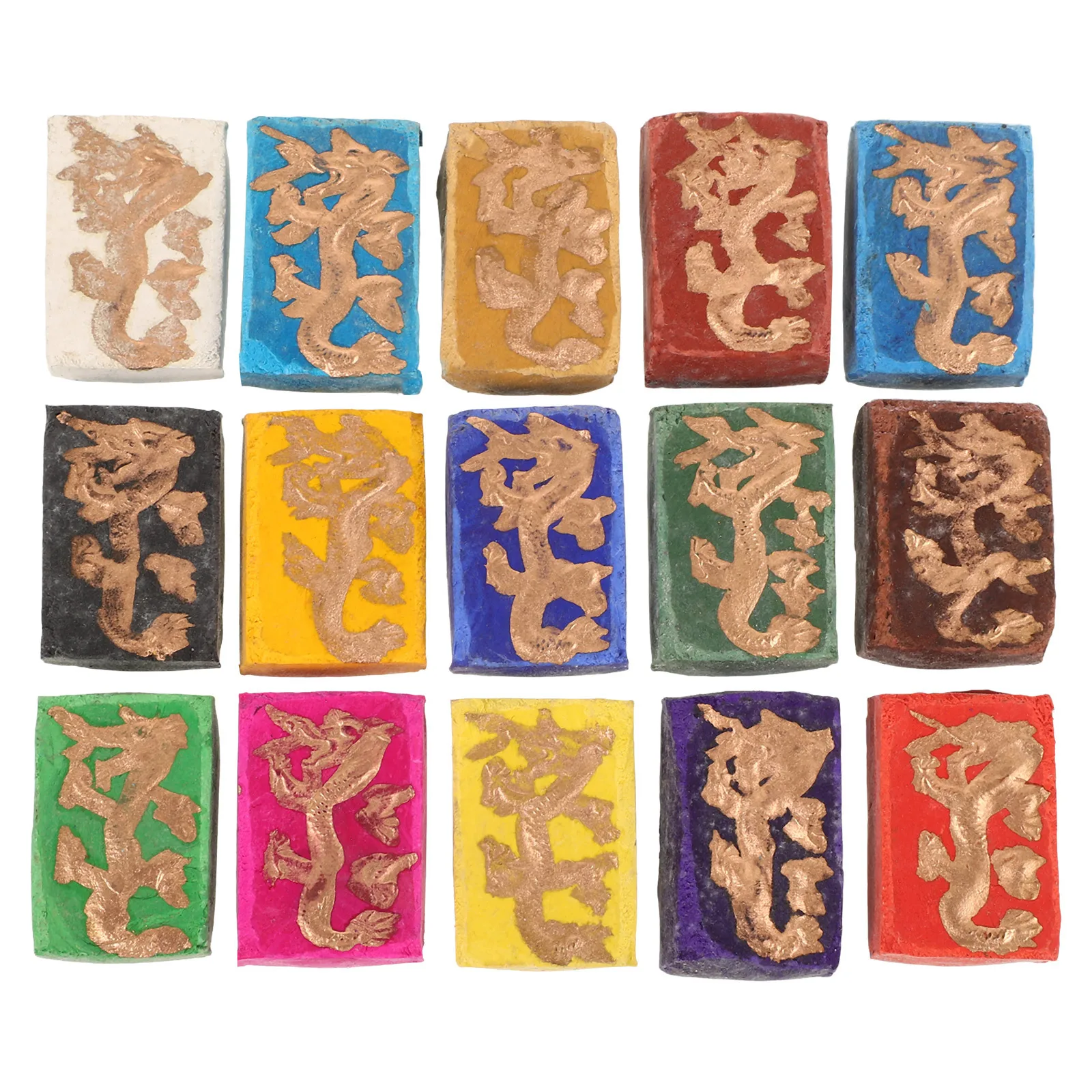 

15Pcs Calligraphy Supplies Ink Block for Student Practice Safe Durable Easy to Clean Ink Stick Calligraphy Supplies