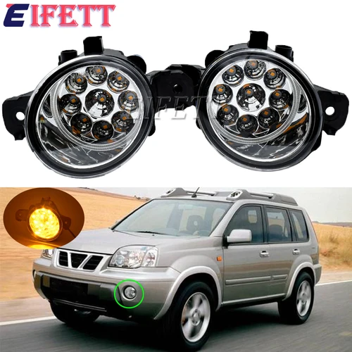 Luces antiniebla de alto brillo para Nissan Nissan x-trail Xtrail T30 2003 2004 2005 2006 2007