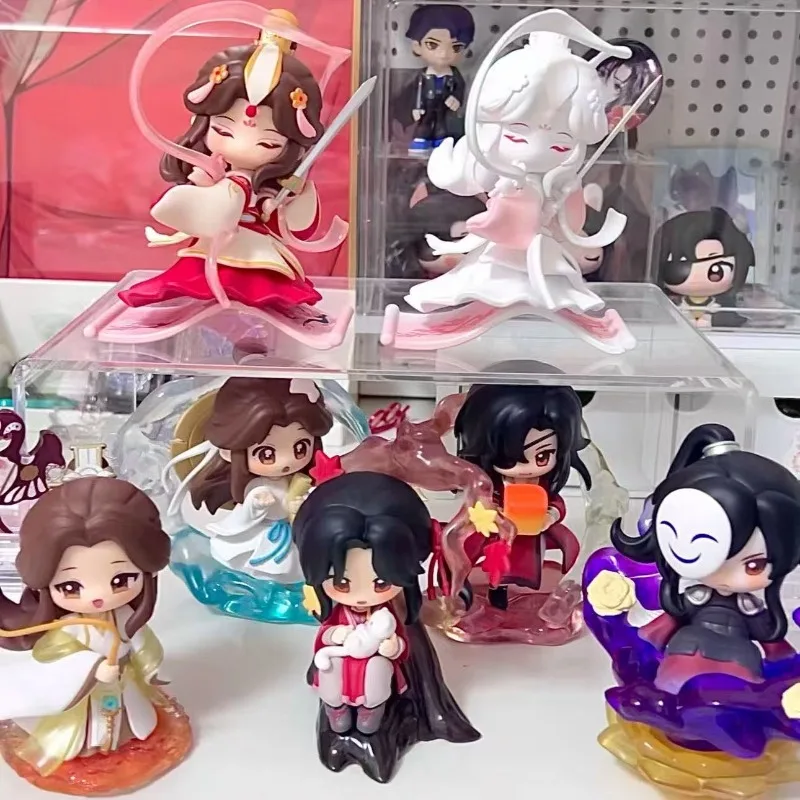

Heaven Official's Blessing The Splendor of Painting Series Blind Box Tian Guan Ci Fu Mystery Box Xielian & Huacheng Фигурка Игрушки