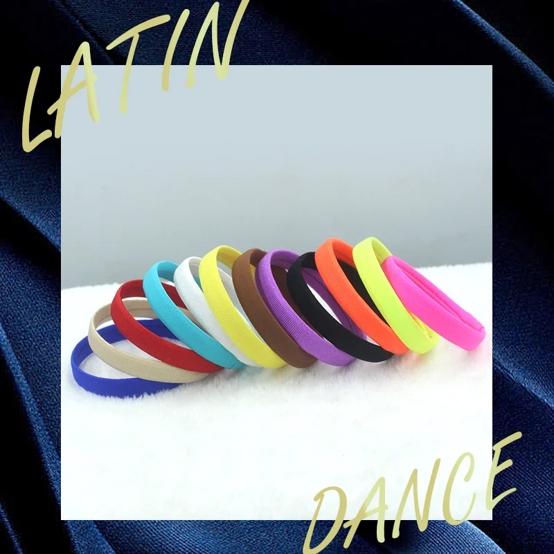 

Customized Naked Ring Latin Dance Accessories Children's Bracelet Children's Competition Special Performance Black Wrist