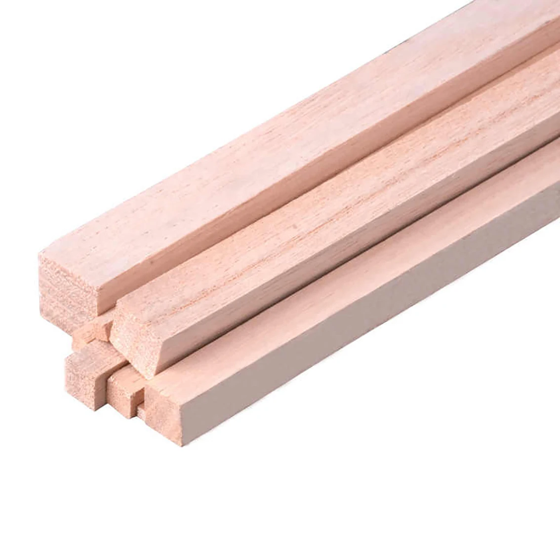 Length 250mm Solid Square Wood Strip Small Wooden Rods DIY Model Material Crafts Decoration Making Parts 2/3/4/5/8/10/12/20mm