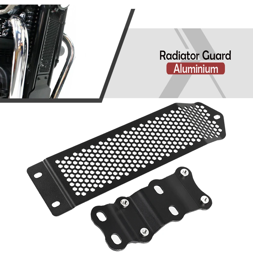 FOR Thruxton 900 Bonneville T100 / SE Scrambler 900 Motorcycle Engine Skid Plate Bash Frame Guard Radiator Grille Guard Cover