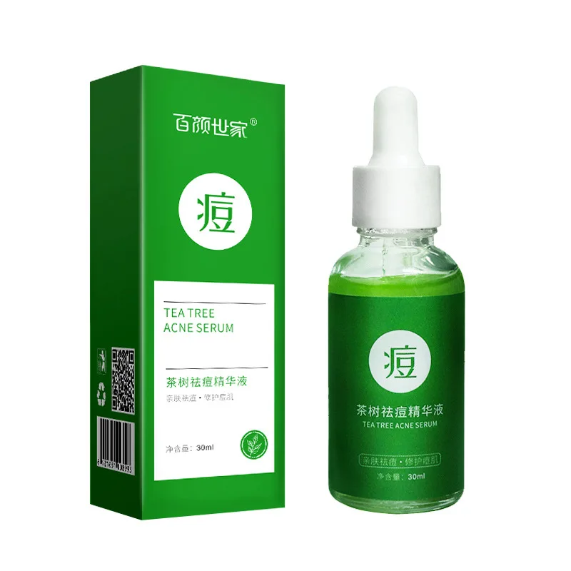 30ml Acne removing essence of alternate leaf white tea tree can eliminate acne, fade acne marks and refine pores essence 1pcs