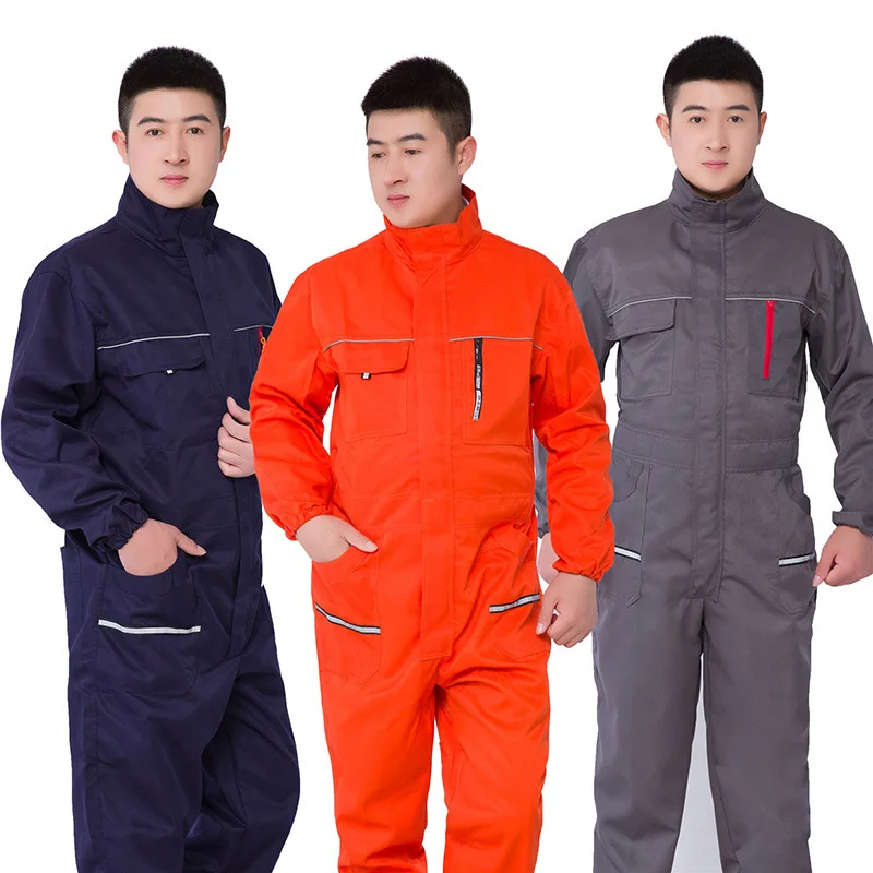 

Work Overall Uniforms Men Women Working Coveralls Welding Suit Car Repair Workshop Mechanic Plus Size Clothes Warehouse Workwear