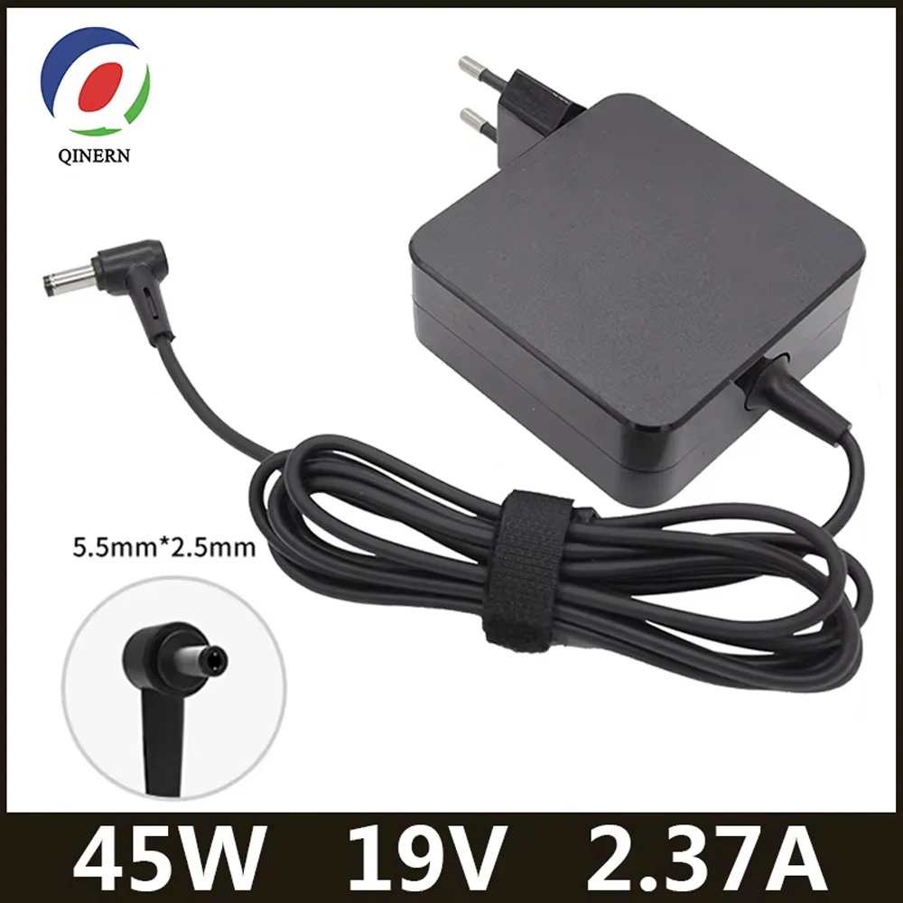 19V 2.37A 45W 5.5*2.5มม.แล็ปท็อปอะแดปเตอร์ชาร์จไฟสำหรับ Asus X401 X401U X501 X501A X502C X502CA x550 X550L X551 X551C X555L X555U