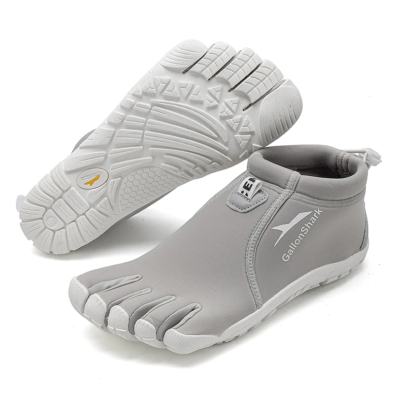 Slip-On Five Toe Neoprene Shoes, Quick-Dry Barefoot Water Shoes for Beach, Yoga & Outdoor Adventures