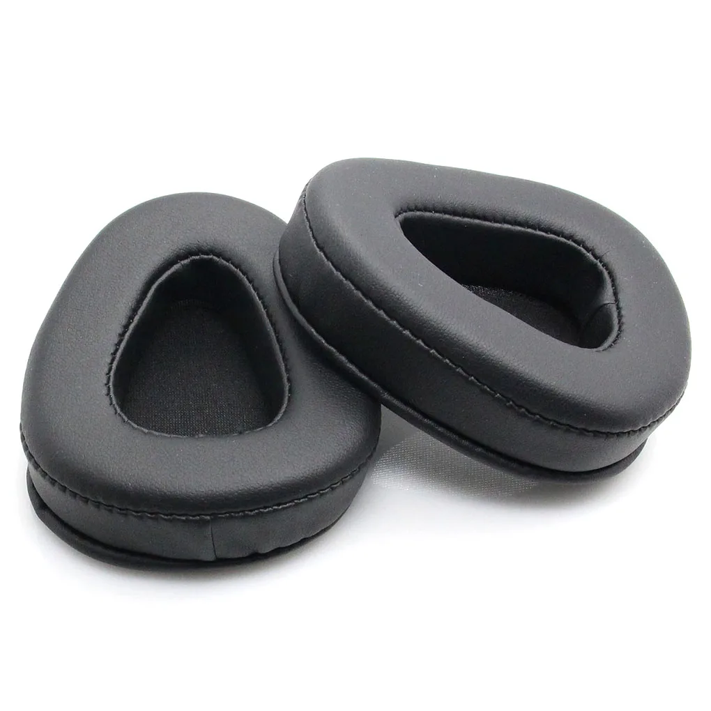 有線ヘッドホンイヤーパッド,ヘッドフォンパッド,クッションアクセサリー,skullcandy avier 2の交換,ブラウン,2個