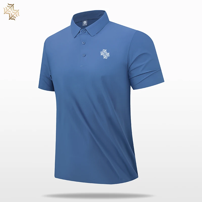 

SBWL Seamless process High quality Men's outdoors Popular tennis T-shirt Golf POLO shirt Breathable business casual Polo Tops