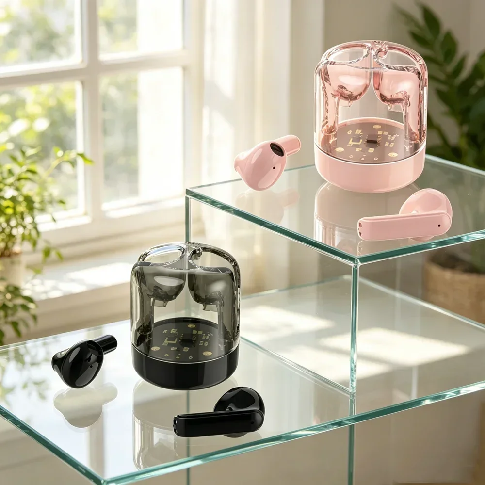 TWS Wireless Earbuds Bluetooth Earphones Eco-friendly Bluetooth Headphones Utilize Recycled Materials in Their Manufacturing