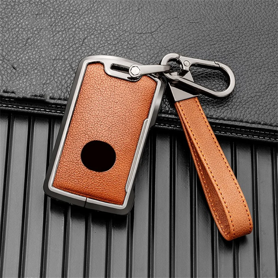 

Car Key Case Cover Fob For Mazda 3 Alexa CX5 CX8 CX4 2019 2020 3Button Smart Remote Car Key Accessories Holder Shell Car-Styling