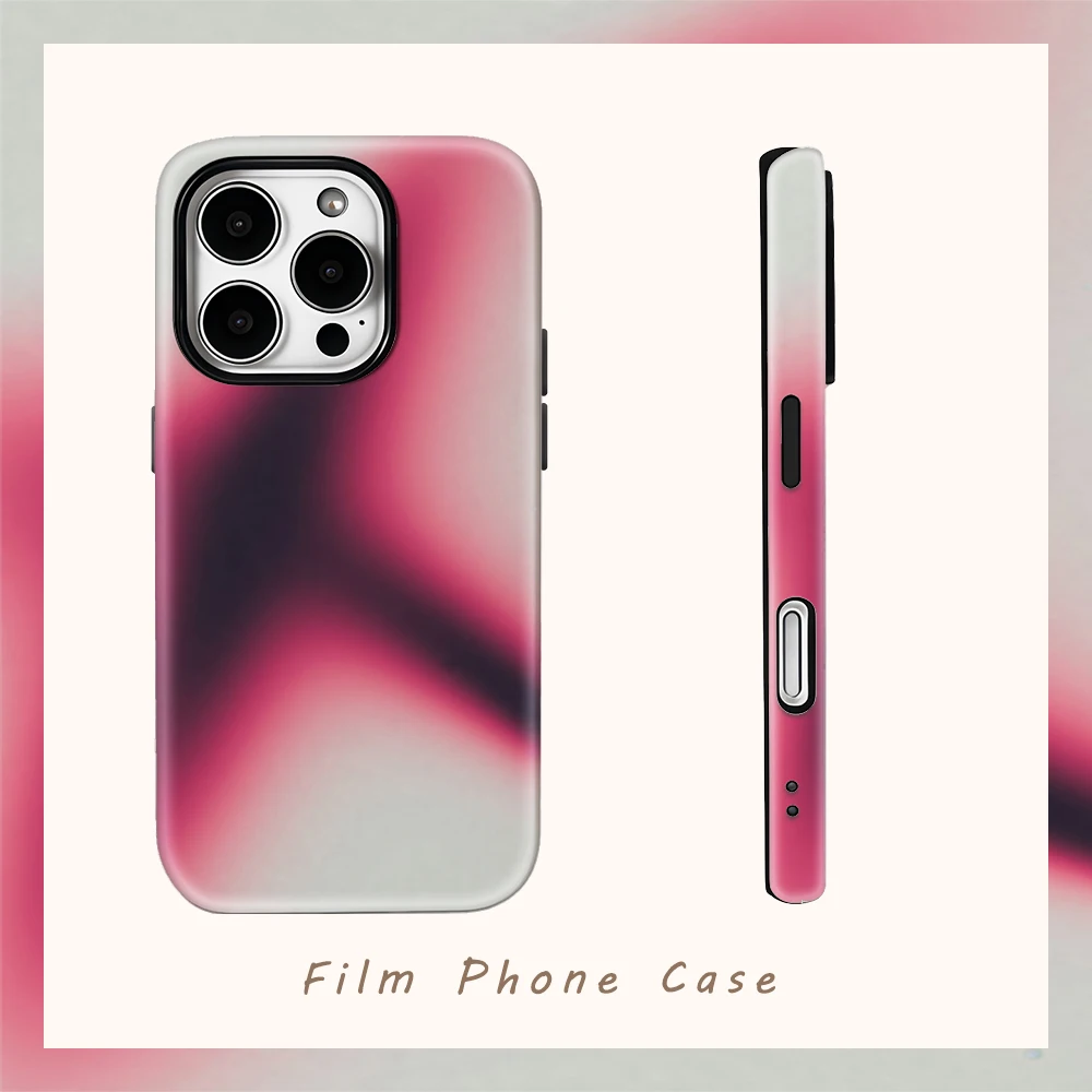 Gradient Star Soft Hues Handyhülle für IPhone 17AIR 16E 16 15 14 13 12 11 17 Pro Max Plus Doppelschichtige Rückseite