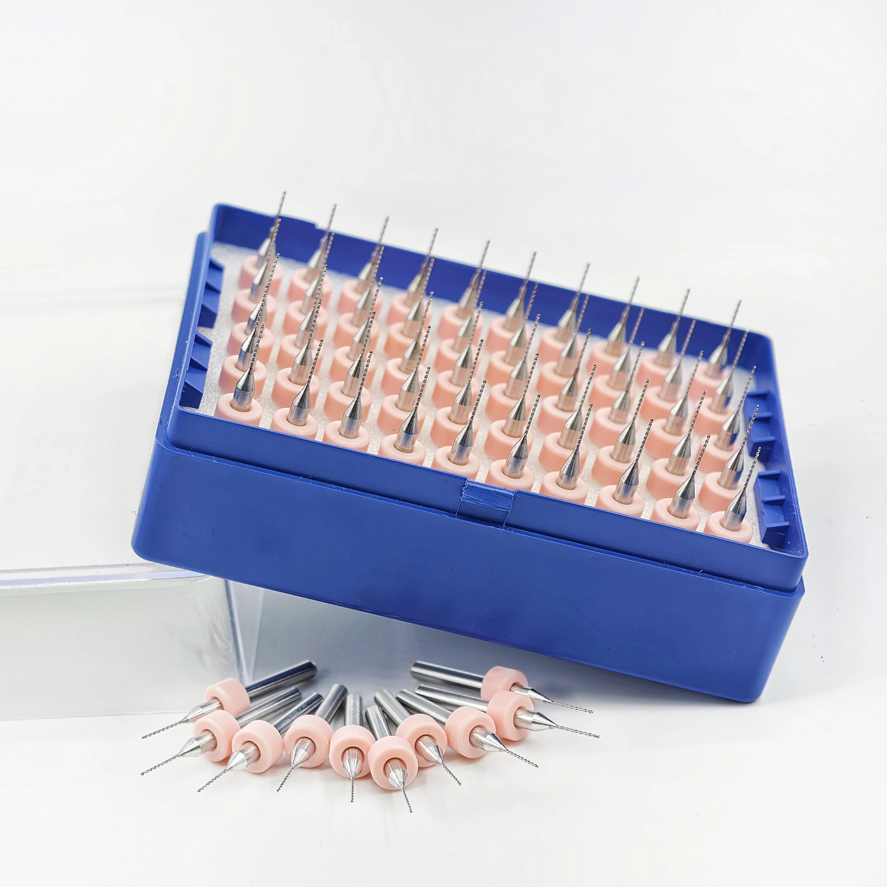 50pcs Micro Drill Bits Set, Small PCB Drill Bits, Mini Tungsten Carbide Drill Bits for Print Circuit Board  Jewelry Plastic DIY
