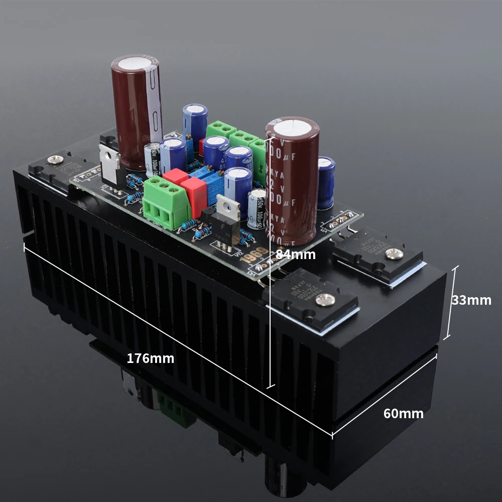 مجموعة مضخم الصوت من الفئة أ لعام 1969 - لوحة DIY ممتازة مطلية بالذهب لعشاق الصوت #4
