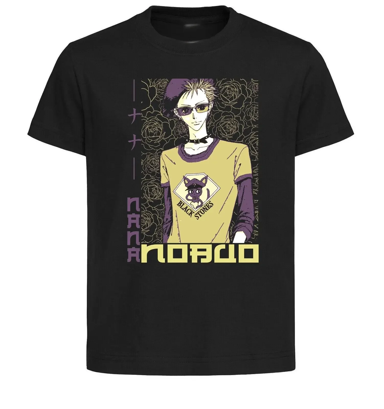 Black Japanese Style - Nana - Nobuo Terashima SA1124 Unisex T-Shirt-