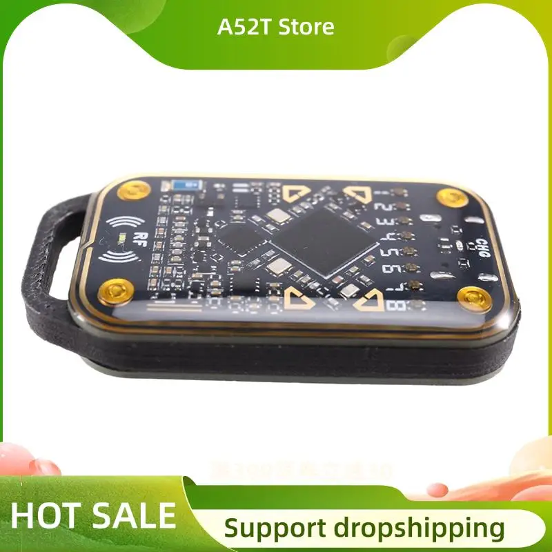 

A52T Chameleon Ultra NFC RFID Считыватель смарт-чипов Эмулятор смарт-карт Дубликатор + 3XCUID-брелок 125K 13,56M ID IC Card Decode To