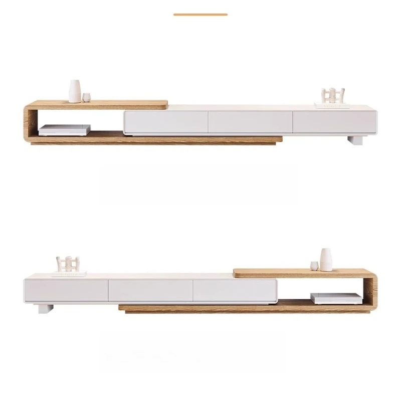 الحديثة بسيطة خشب متين تلفزيون خزانة سجل اللون ضوء فاخر توسيع غرفة المعيشة خزانة أرضية Mueble Para Tv أثاث المنزل