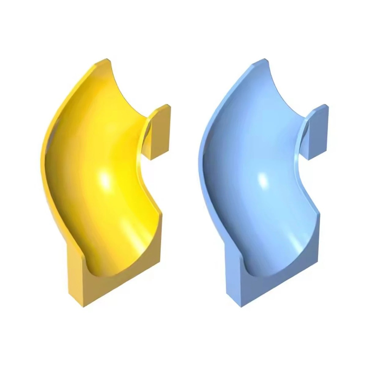 

10 шт. 28387 кирпичи слайд изогнутый левый 90 ° Запчасти для горки, игровая площадка, совместимый MOC, строительный блок для взрослых и детей, конструкция «сделай сам»