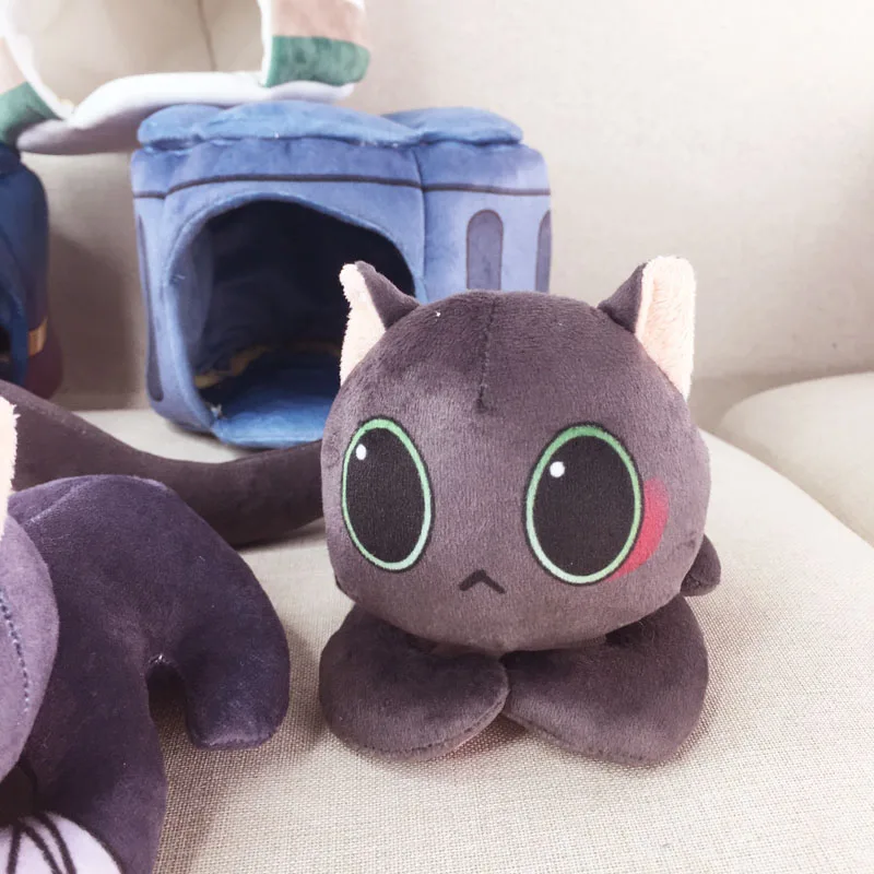 Game Honkai: Star Rail Cat Cake Plush Dolls Ruan Mei Dan Heng Firefly Kafka Doll Soft Stuffed Figure Pillow Toy Gifts 16cm/32cm