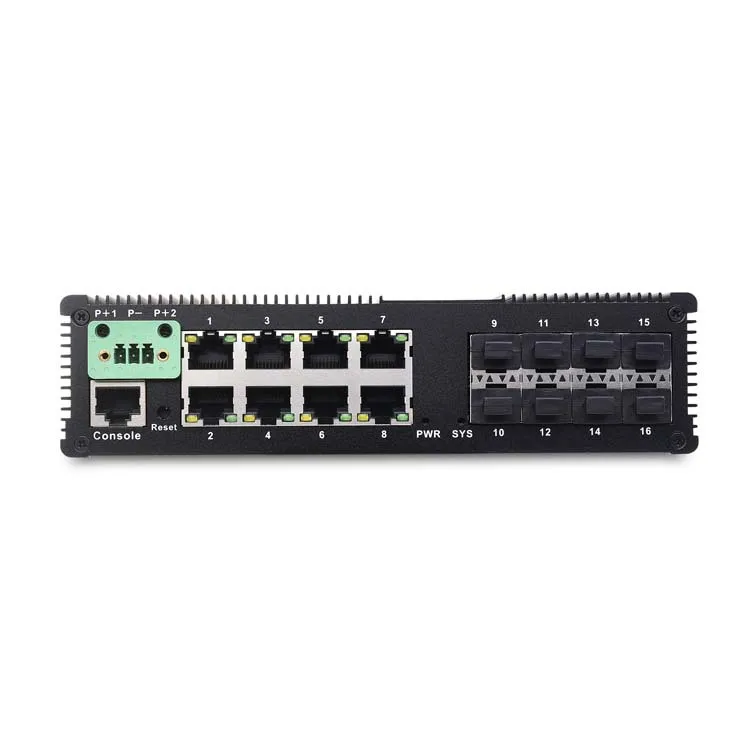 Full/Half-duplex Adaptive High-end Intelligent Gigabit Ring Network for Industrial Network Management Optical Fiber Switches