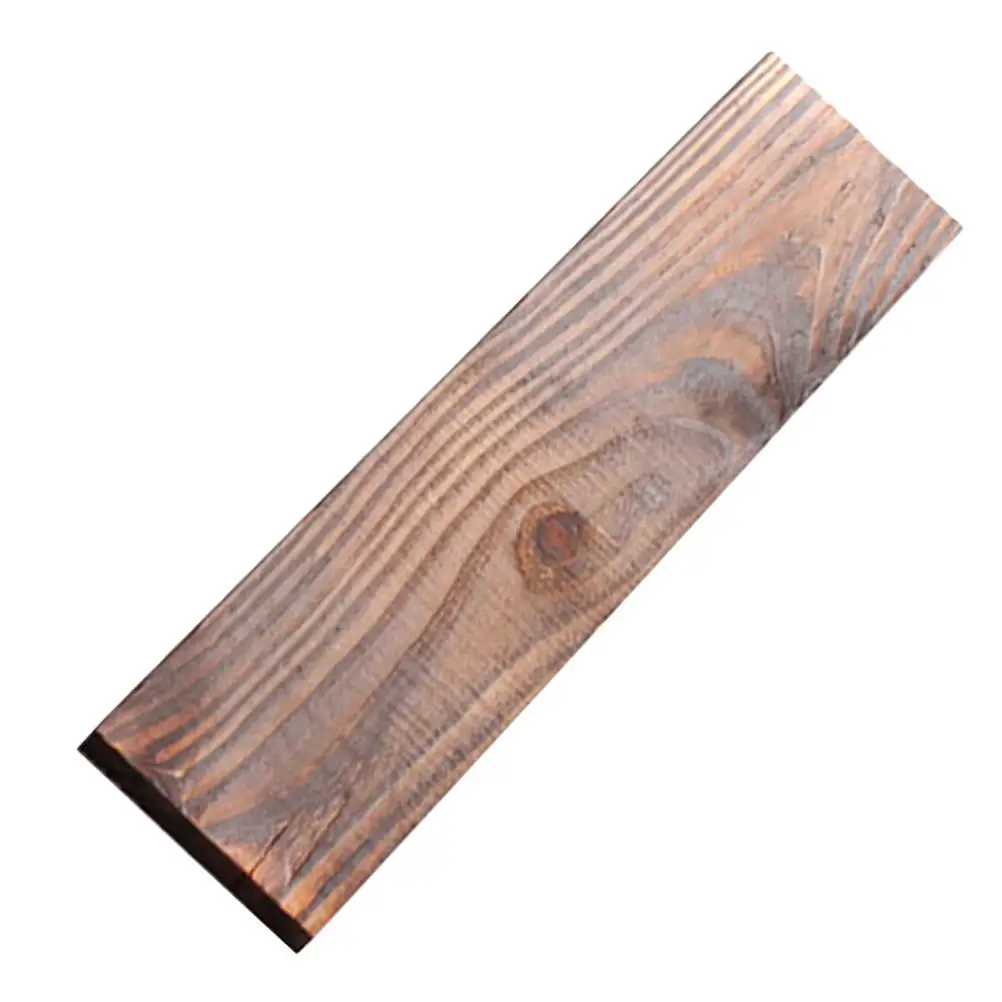 

Ecological Tank Wooden Board Carbonized Plank Fish Decorations Solid Wood Water Flow DIY Betta Accessories Aquarium naments