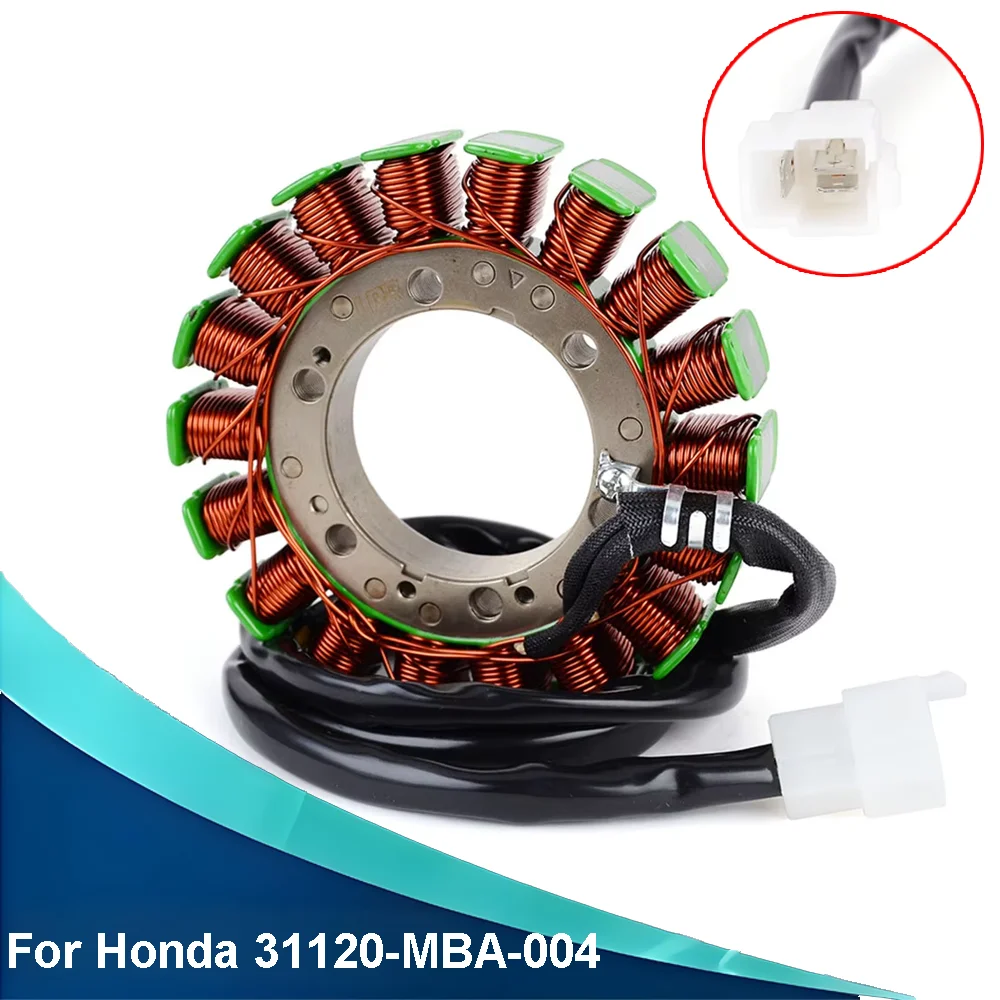 

Stator Coil For Honda NV400 NV750C2 VT400 VT750C2 VT750C3 VT750CD VT750C VT750DC VT750DC Black Shadow A.C.E. 31120-MBA-004
