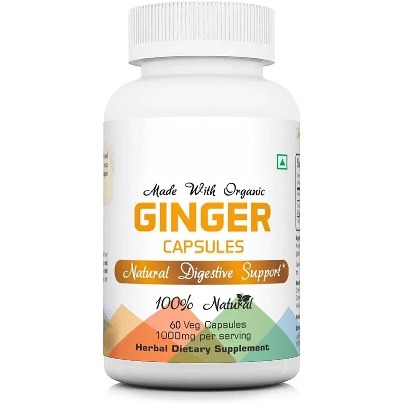 

Organic capsules -60 vegetarian capsules. Nature promotes digestion and alleviates stomach discomfort.