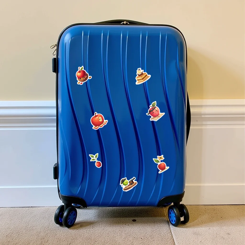 35pcs-100pcs Decals  multicolor Cartoon Stickers Vinyl Stickers Apple Stickers for instrument personalization stationery luggage