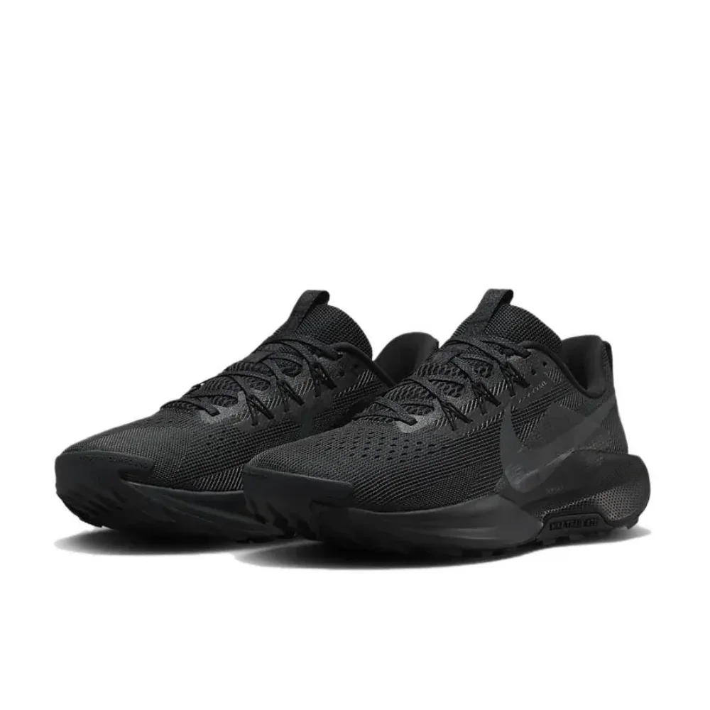 Nike original pegasus trail 5 masculino e feminino preto baixo superior trail tênis confortáveis e leves