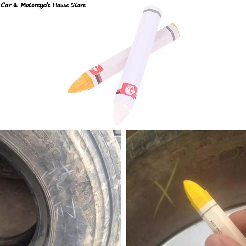 

1Pc Waterproof Car Wheel Tyre Tire Repair Crayon Marker Pen Rubber Motorcycle Auto Hand Tool Parts