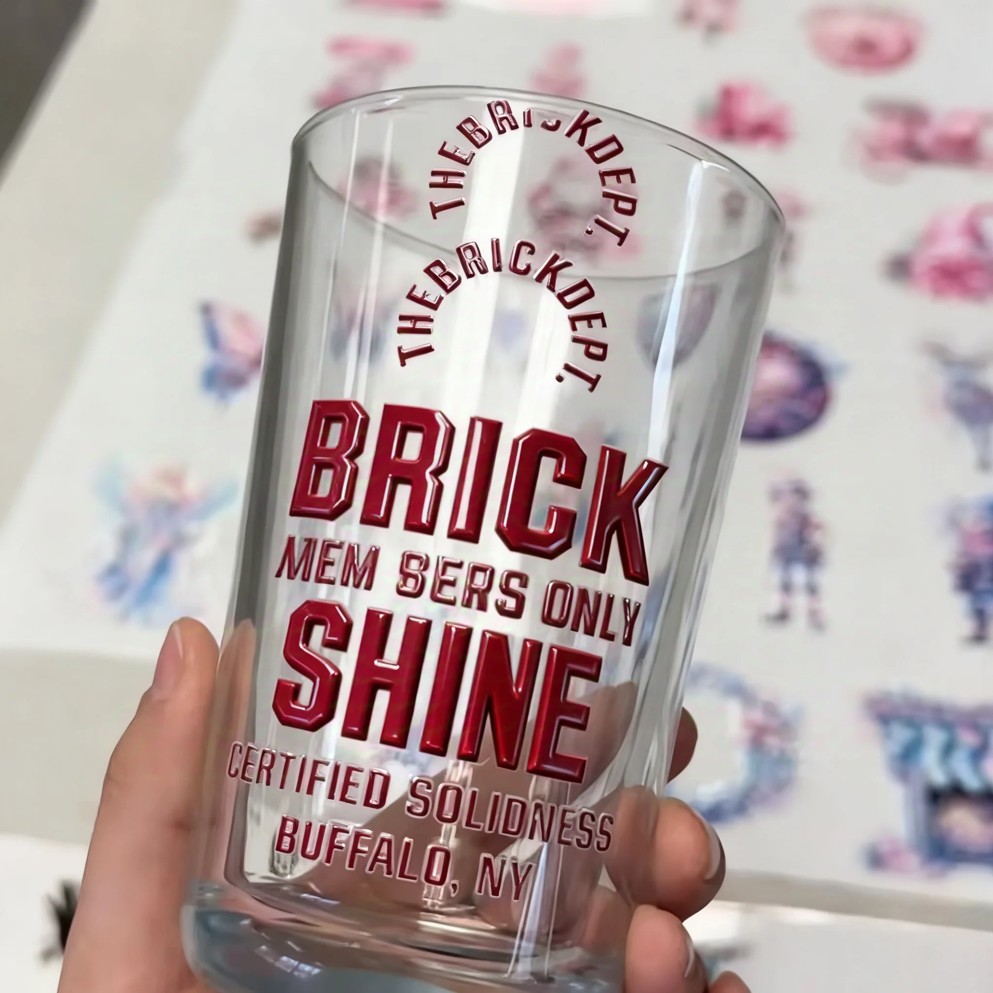 custom 3D transfer stickers,  personalized sticker labels, waterproof Uv stickers, company brand wedding cups, helmet