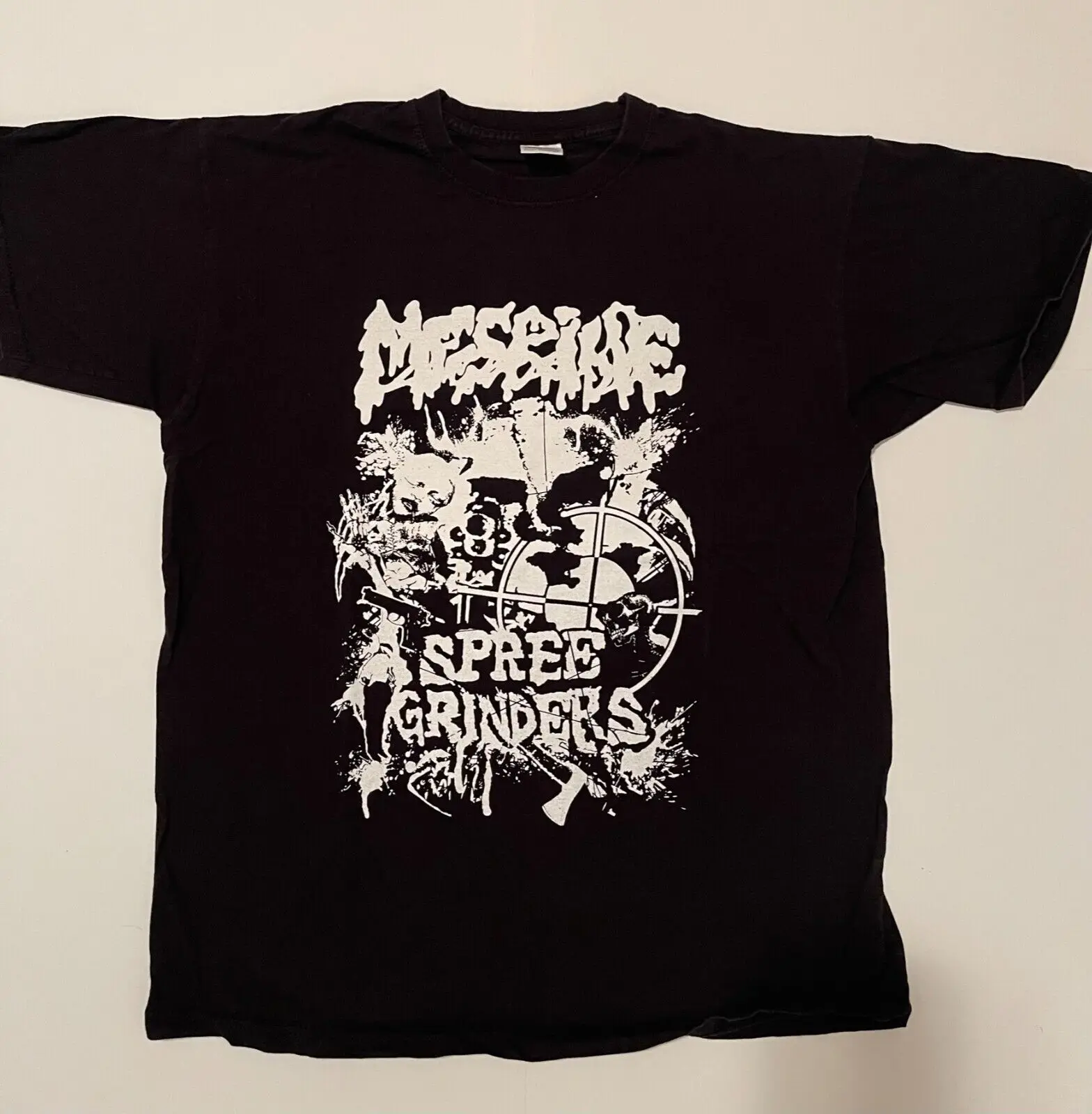 Mesrine shirt insect warfare death toll 80k napalm phobia magruder grindcore PLF