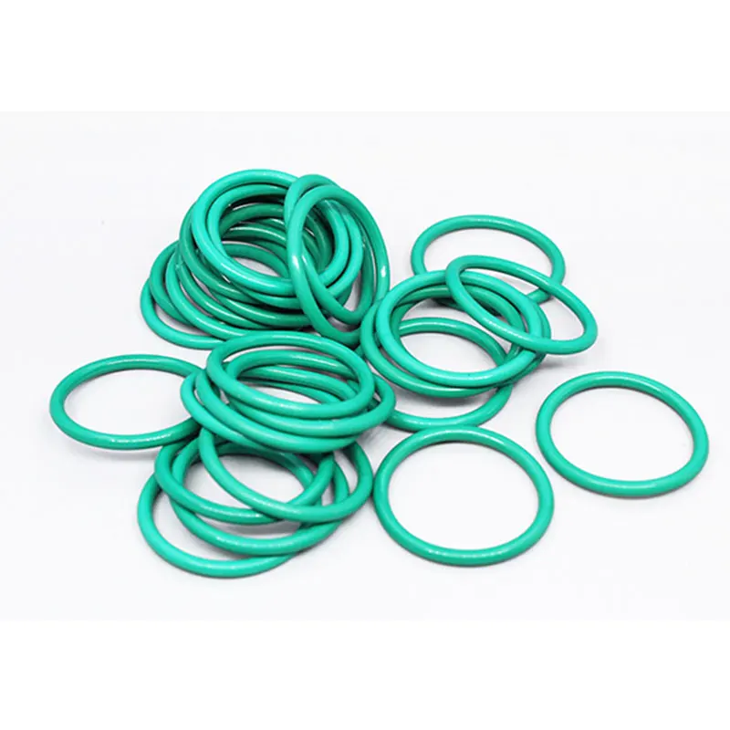 10 PCS / Lot Fluoro Rubber Green FKM O-ring CS 1.8/2.65mm ID 1.8-160mm O Ring Seal Waterproof Wear-Resistant Gasket