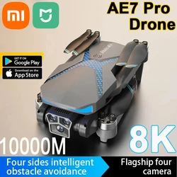 Xiaomi-Drone Professionnel avec Triple Caméra, Évitement d'Obstacles, Photographie Aérienne, FPV Brushless, Rc Quadcopter, Ata Jia Gland 7Pro, 8K HD