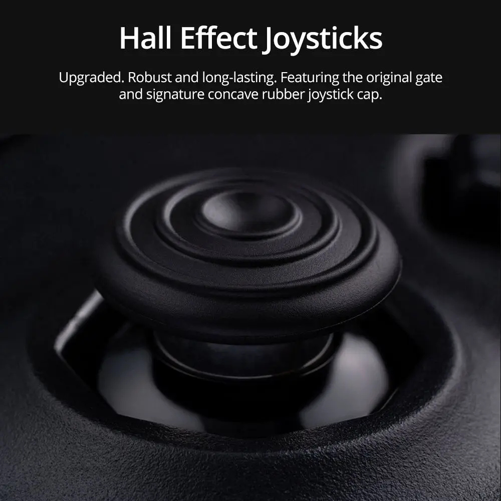 Wireless arcade joystick gamepad game controller for analog 3D switch with motion sensing function