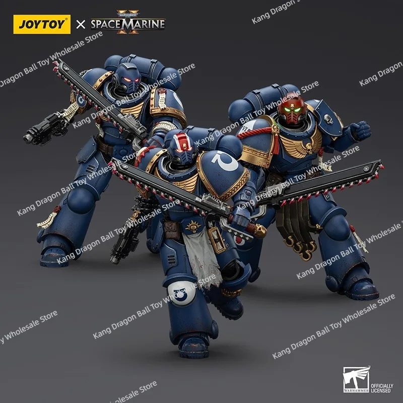 متوفر في المخزون JOYTOY Warhammmer 40K 1/18 شخصية الحركة Ultramarines الملازم Titus Gadriel Chairon طبعة جامعي أنيمي