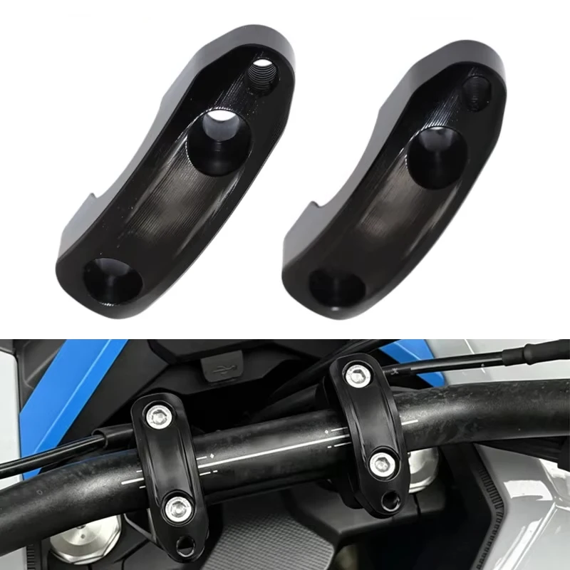 Front Handlebar Clamps Protector Protection Trim Cover Caps For ZONTES 368G ZT368G 368 G 2024 2025 2026 Motorcycle Accessories