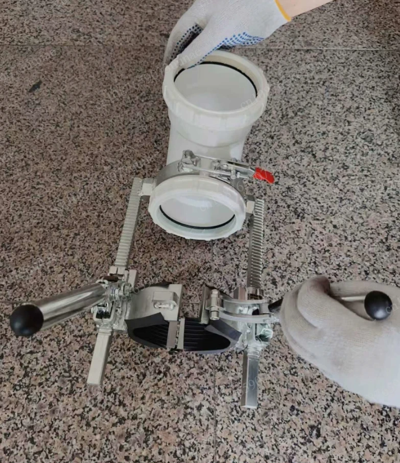 Suitable for PP Silent Pipe Tensioner SocketPipe Installation Tools DrainPipe Puller TensionerPipe Tensioner Pusher