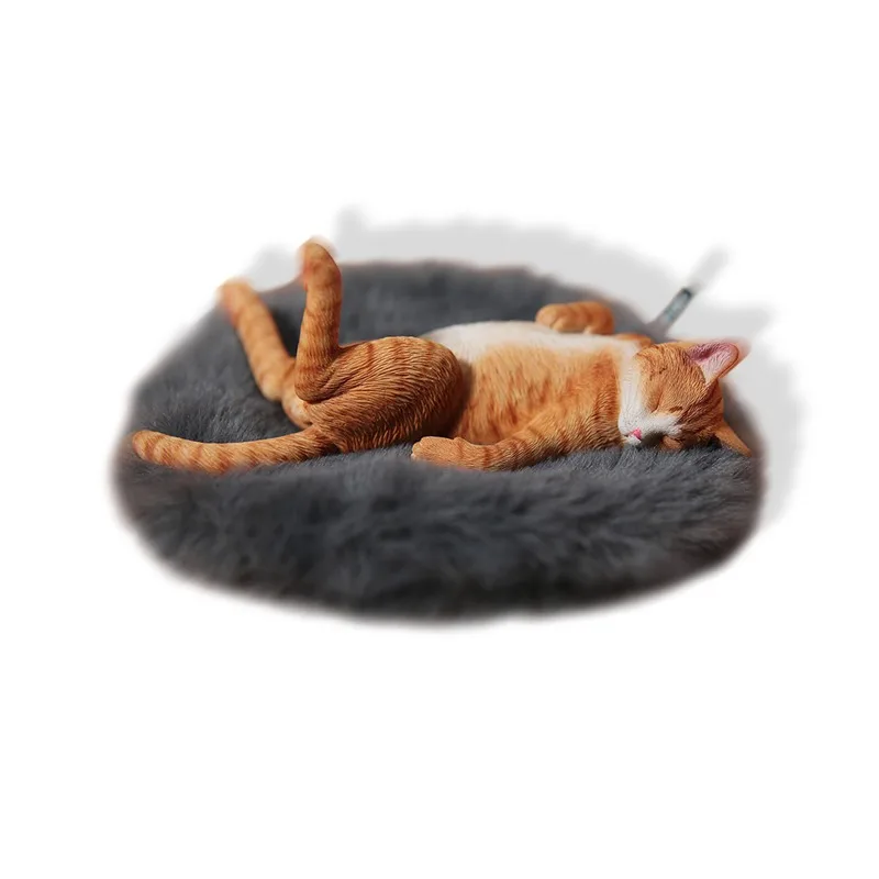 Sleepy Cat 5.0 model, cute cute pet healing cat ornament peripheral desktop tide play figure