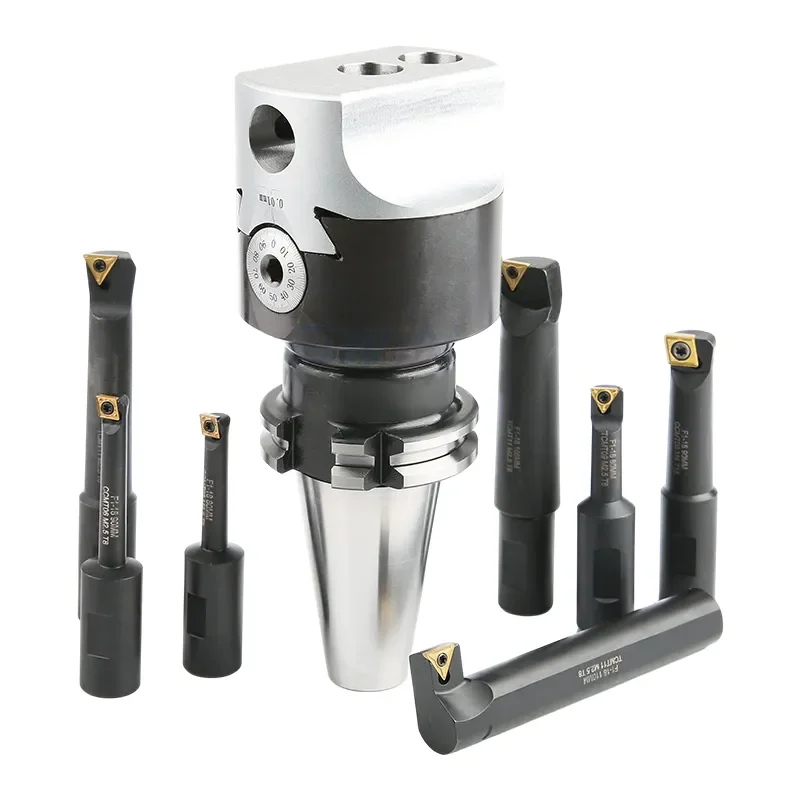 Hot sale CNC machining center taper adjustable boring head set