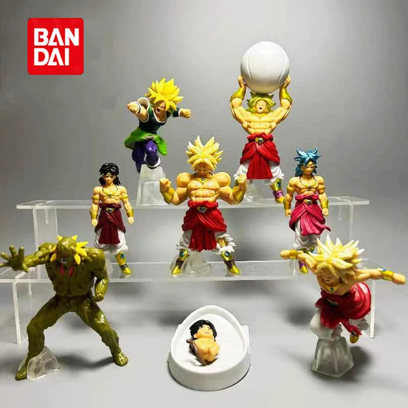 

8pcs/set Amine Dragon Ball Broli Broly Action Figure Pvc Saiyan Model Doll Collectible Gifts Toys