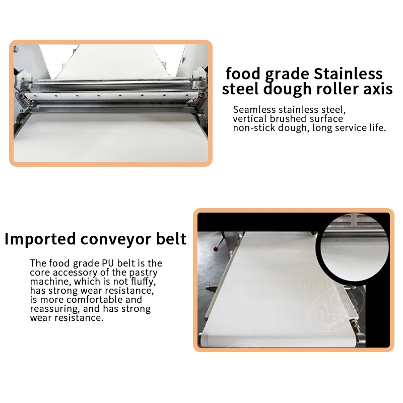 Commercial Restaurant Equipment Dough Tablet Press Belt