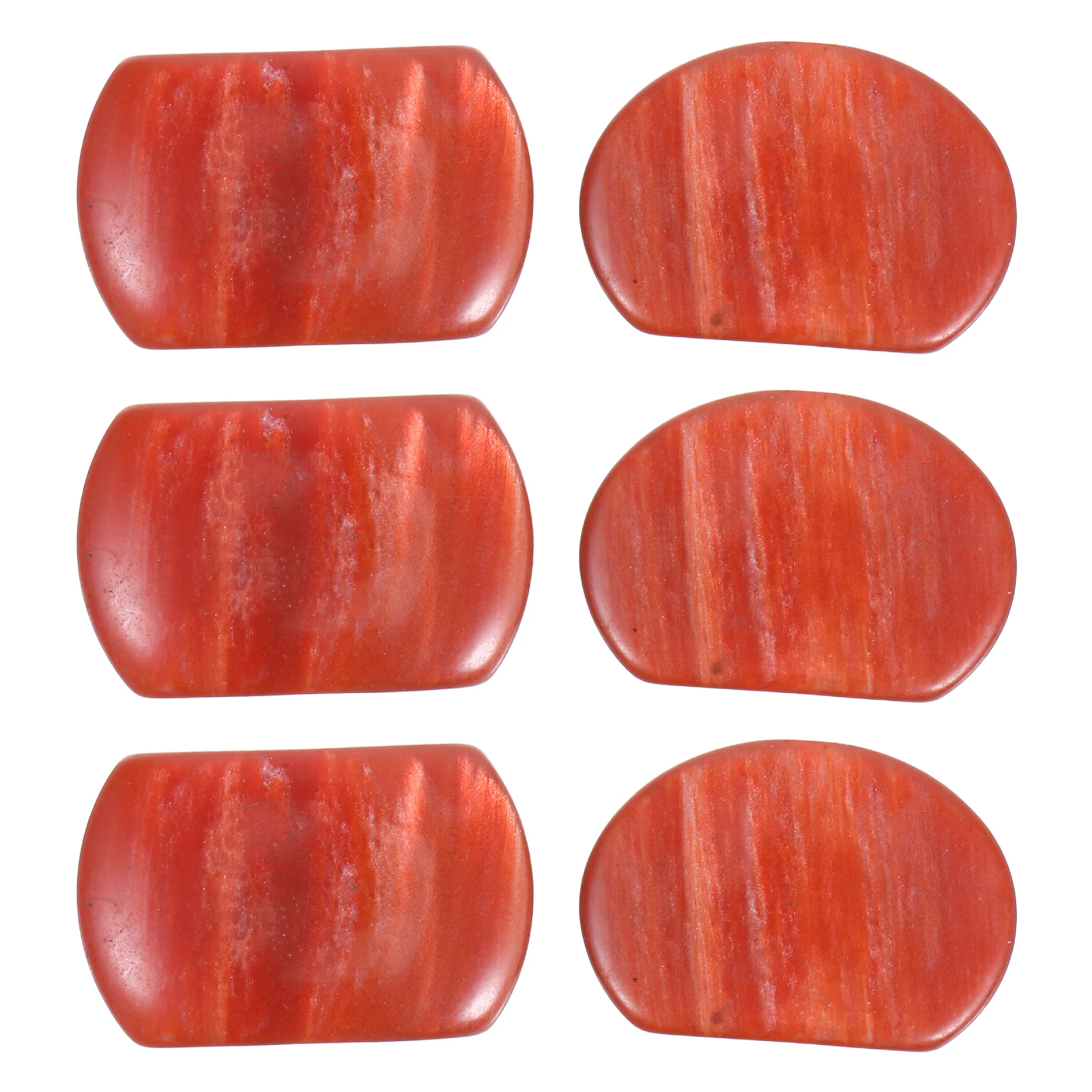 

6Pcs Oval Resin Guitar Tuning Pegs High Precision Knobs Smooth Adjustment Acoustic Folk Guitars Music Instrument Accessories