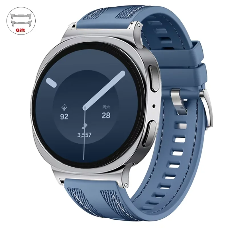 Nylon-Silikonarmband für Samsung Galaxy Watch 9/8 Classic 40 mm 44 mm Smartwatch-Ersatzband für Galaxy Watch 9 40 mm Armband – Detail 5