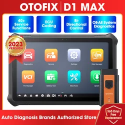 OTOFIX D1 Max Diagnostic Scanner Bi-Directional Bluetooth Scan Tool ECU Coding OBD2 Diagnostics Tools 2 Year Free Update