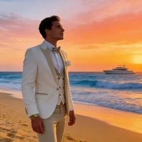 Jacquard 3 piezas de esmoquin para hombre, chaqueta de ajuste Regular, chalecos, pantalones, doble botonadura, conjunto de boda para graduación de negocios, ropa Formal para hombre